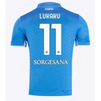 SSC Napoli Romelu Lukaku #11 Hjemmebanetrøje 2024-25 Kortærmet